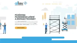 Pojízdná lešení, zdvihací technika – ALLEX plus s.r.o.