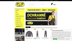 Pop servis s. r. o. - Pracovní oděvy, profesní pomůcky