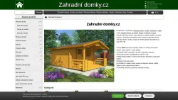 Zahradní domky a dřevostavby - Floranet