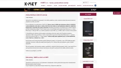 Měřicí nástroje Kinex - výroba a prodej