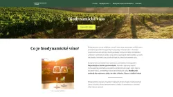 Biodynamické víno.cz, zdravé víno