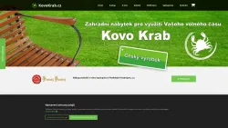 Zahradní nábytek, lavičky, houpačky, kovové ploty a mříže - KovoKrab.cz
