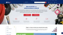 Elektroinstalační materiál - K & V ELEKTRO a.s.