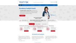 Texty OK, jazykové korektury česky psaných textů