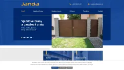 Stanislav Janda – garážová vrata a brány